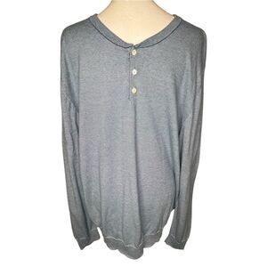 Bonobos Lightweight Light Blue Long-Sleeve Men’ Sweater Sz XL Preppy Casual